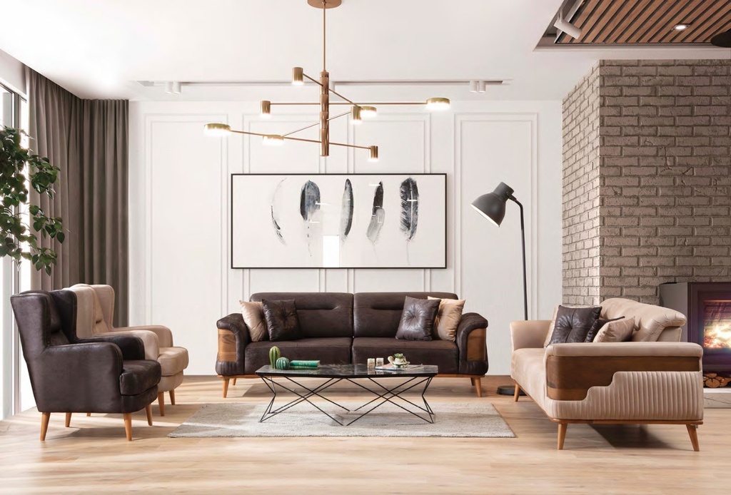 Troy Turkish Sofa 1-Seater