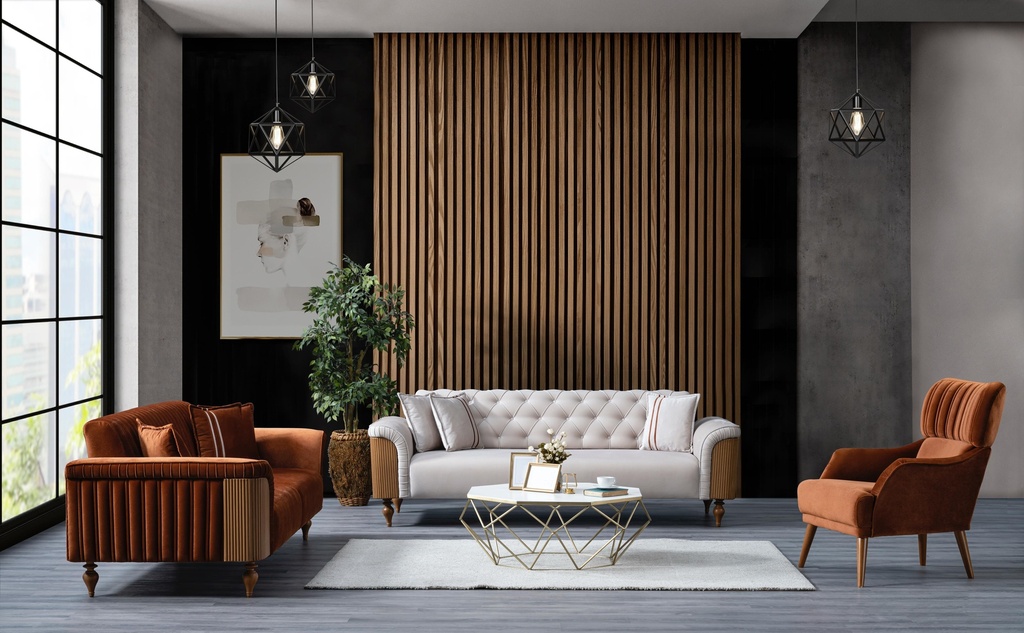 Luna Turkish Sofa 2-Seater