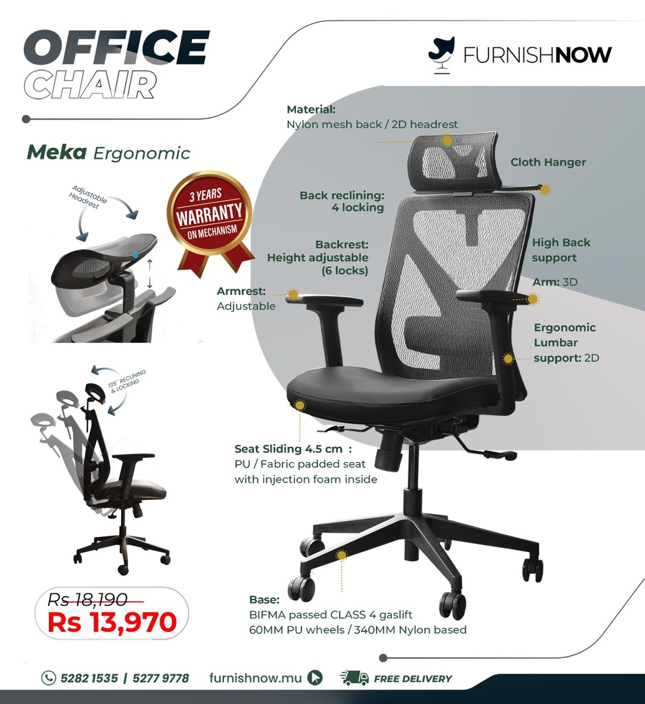 Ergonomic Meka