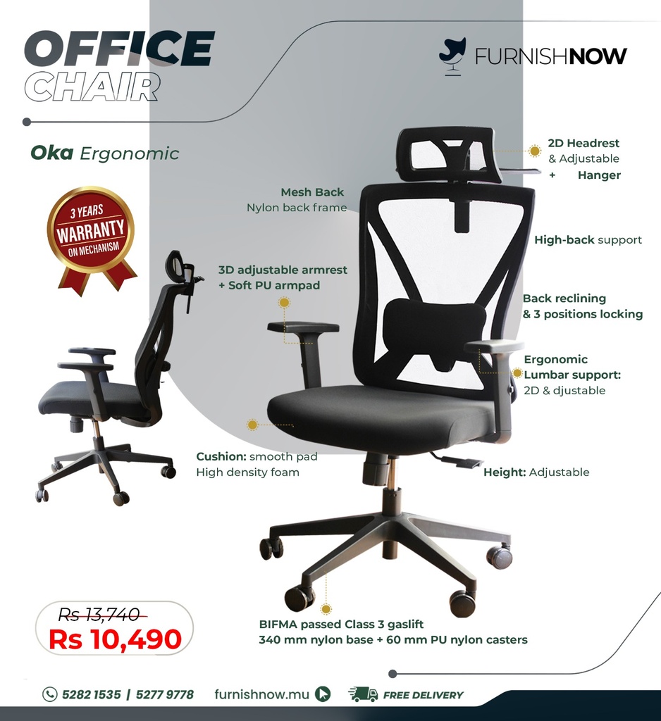 Ergonomic Oka 