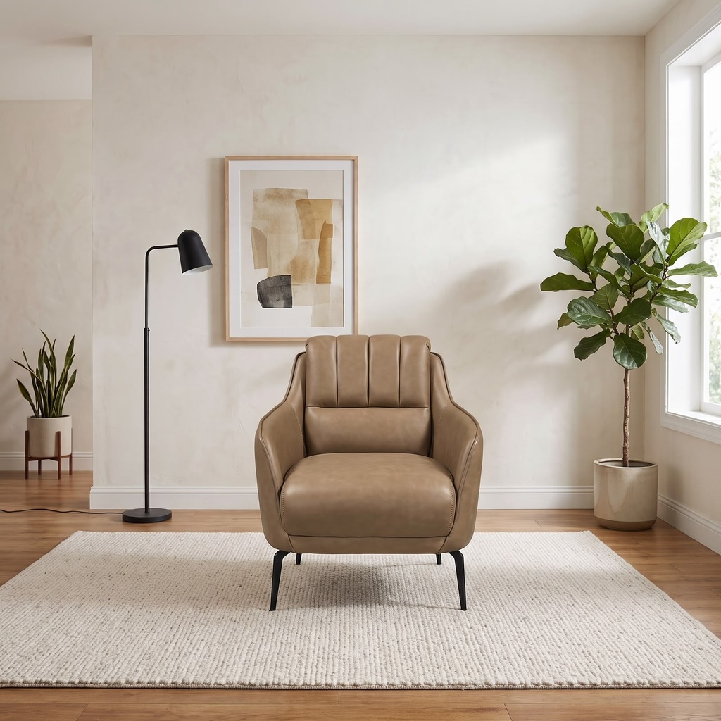 Accent Chair Cappuccino