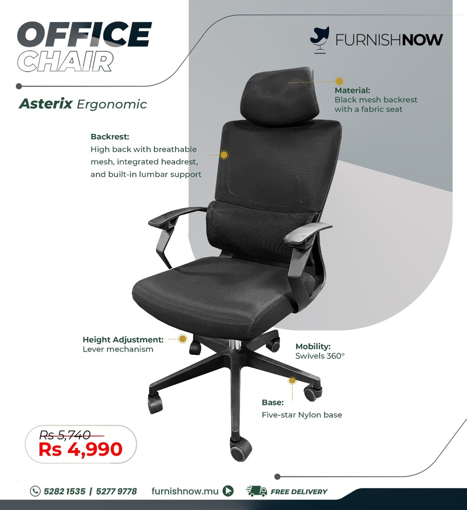 Ergonomic Chair Asterix (Ys-997)