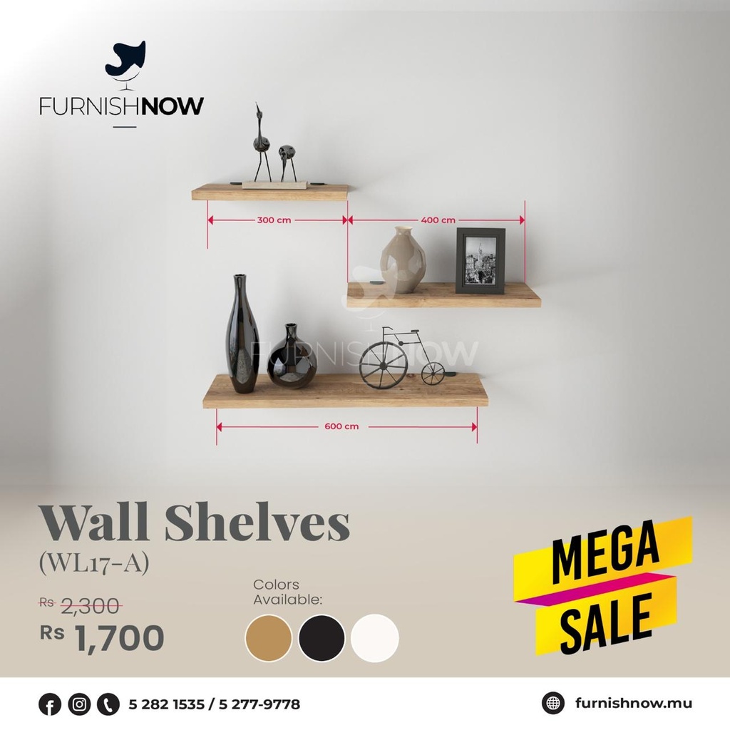 Wall Shelves - (WL17)