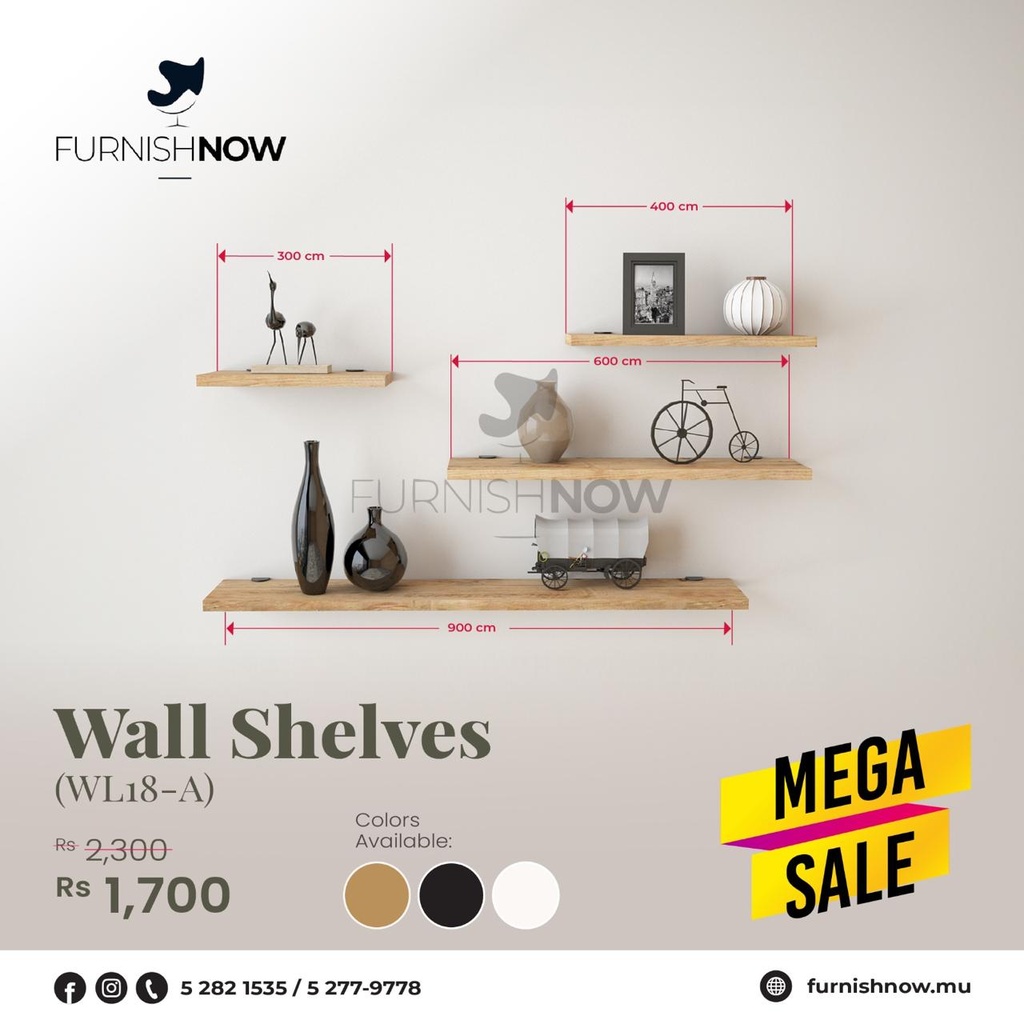 Wall Shelves - (WL18)