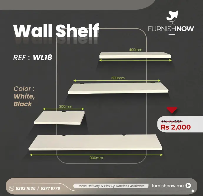 Wall Shelves - (WL18)