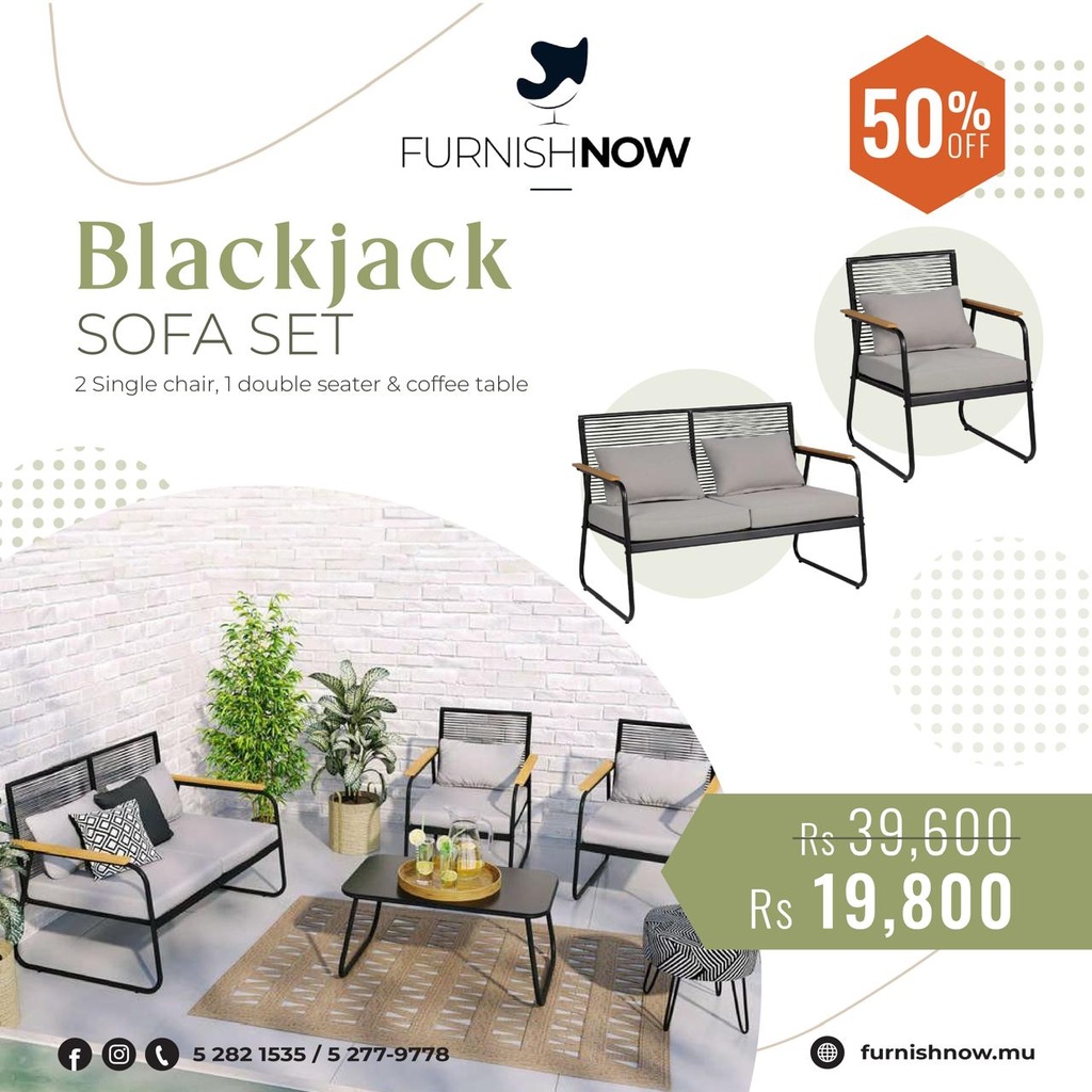 Blackjack Sofa Set(kjf3298) 