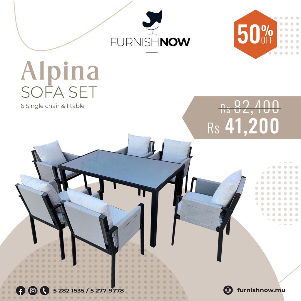 Alpina Sofa set(kjf4497) 