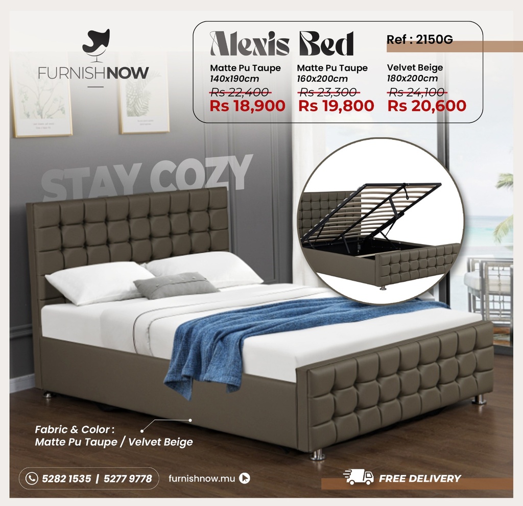 Alexis Bed Ref: 2150G