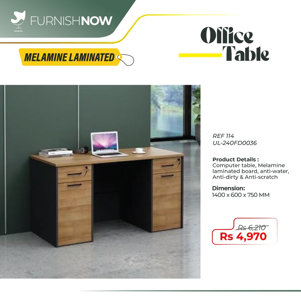 Office Table Ref: 114[UL-240FD0036]