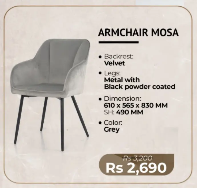 Armchair Mosa [A894-1]