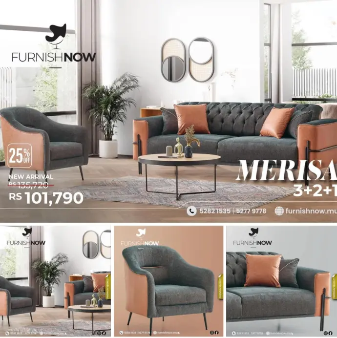 Turkish Sofa Merisa- 2 Seater