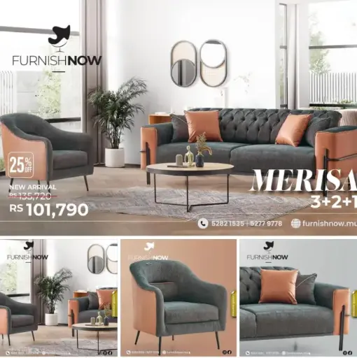 Turkish Sofa Merisa- 2 Seater