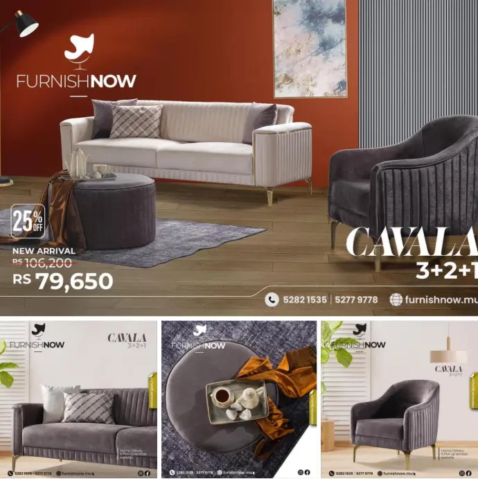 Turkish Sofa Cavala- 3 Seater
