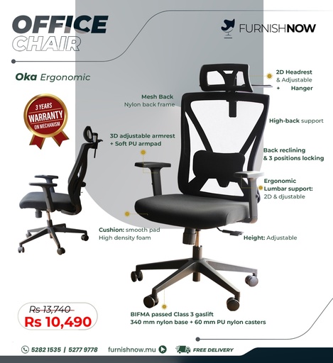 Ergonomic Oka 