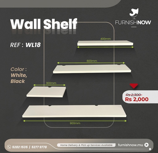 Wall Shelves - (WL18)
