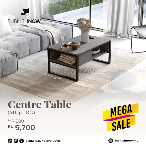 Centre Table - (ML34-RG)