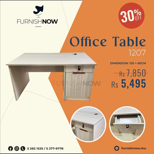 Office Table Ref: 1207