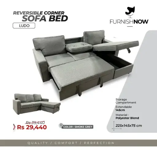 Ludo Corner Sofabed Ref: BONO-346