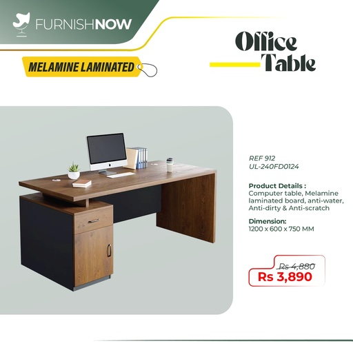 Office Table Ref: 912[UL-240FD0124]
