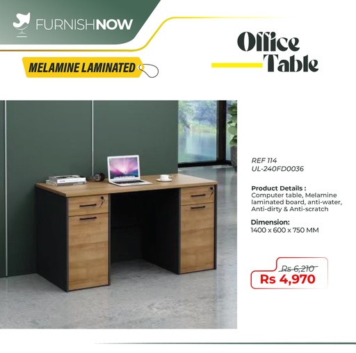 Office Table Ref: 114[UL-240FD0036]