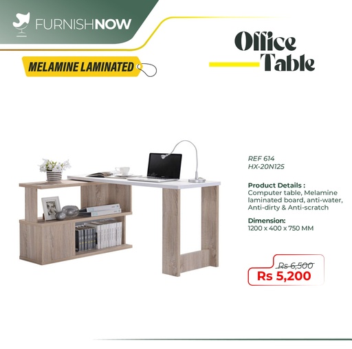 Office Table Ref: 614[HX-20N125]