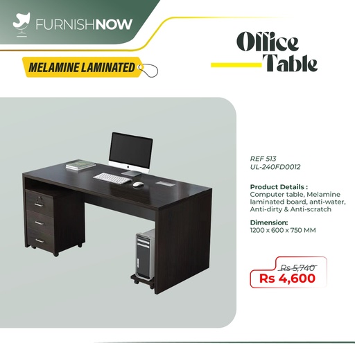 Office Table Ref: 513[UL-240FD0012]