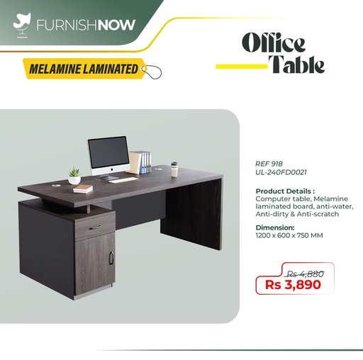 Office Table Ref: 918[UL-240FD0021]