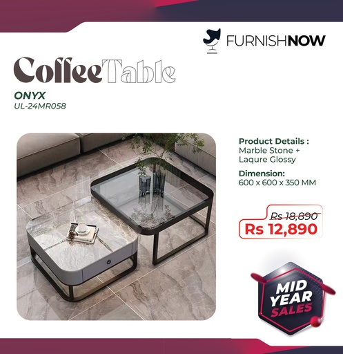 Coffee Table Onyx [Ref: UL-24MR058]