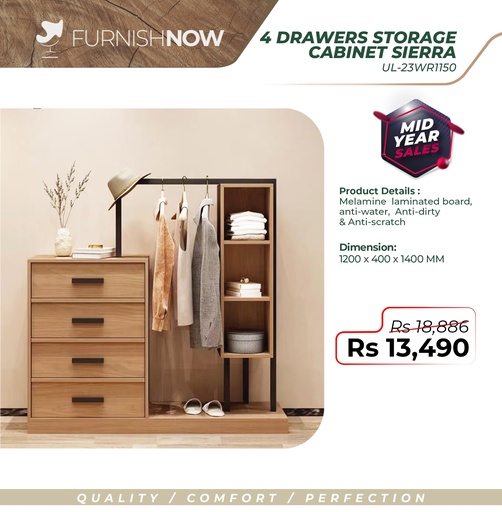 Drawer Cabinet Sierra [UL-23WR1150]