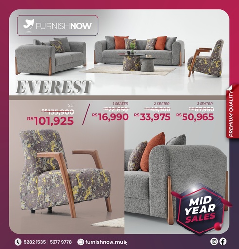 Turkish Sofa Everest- 2 Seater