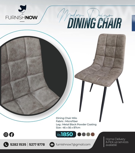 Pre-Order Dining Chair Milo [C-869] [JUNE/JULY 2026]