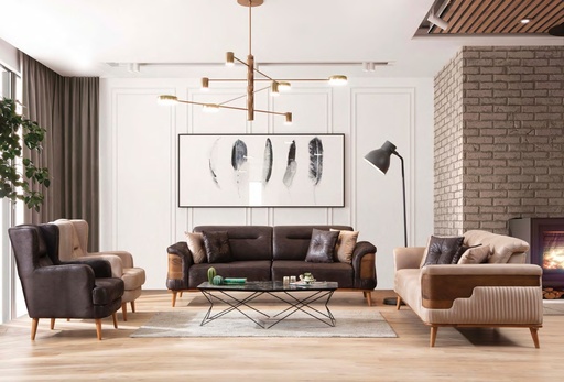 Troy Turkish Sofa 3-Seater